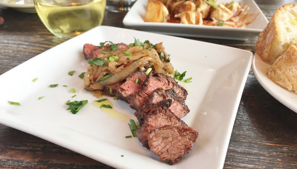 Grilled Hanger Steak with Chimichurri